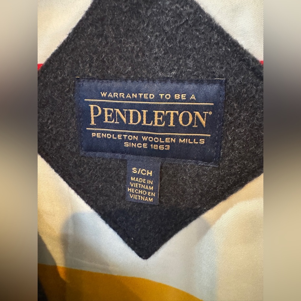 Nwot Pendleton Dark Greg Wool Jacket - image 6